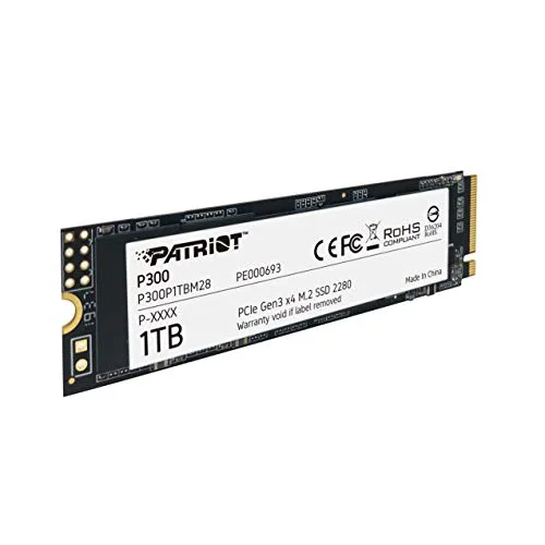 Patriot P300 1,02TB SSD M.2 NVMe - vue 3