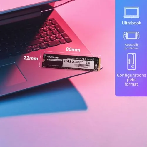 Patriot SSD P410 1 To - vue 5