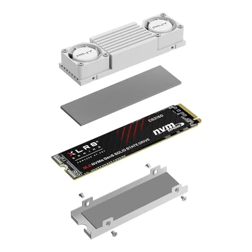 PNY 2To M.2 NVMe Gen5 CS3150 - vue 6