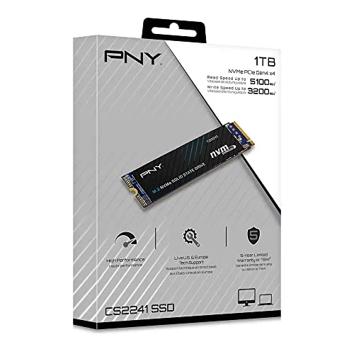 PNY CS2241 1 To SSD PCIe 4.0 - vue 8