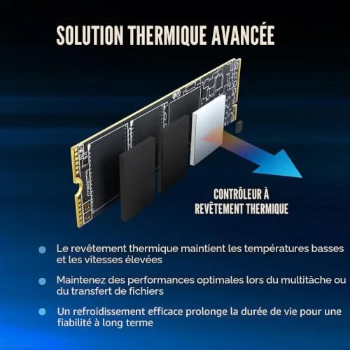 PNY CS2241 500 Go PCIe 4.0 - vue 7