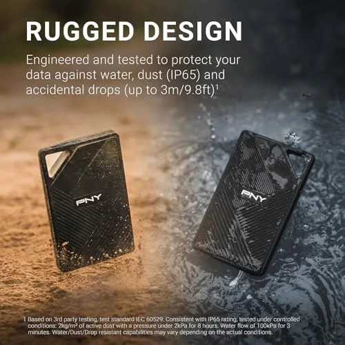 PNY RP60 SSD 1 To - vue 3