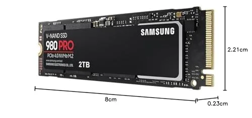 Samsung 980 Pro 2 To NVMe M.2 - vue 9