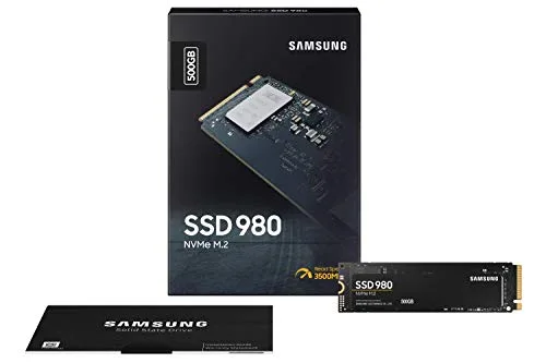 Samsung 980 SSD 500 Go NVMe M.2 PCIe 3.0 - vue 6
