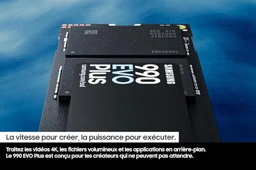 Samsung 990 EVO Plus 1 To SSD - vue 9