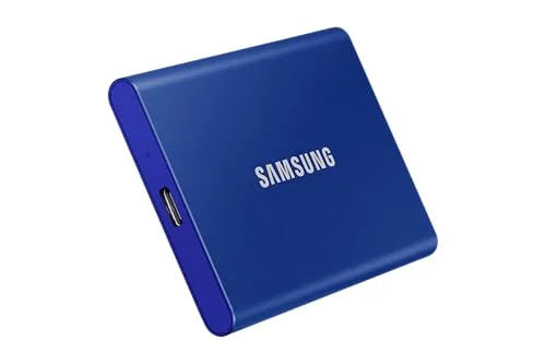 Samsung SSD Externe T7 1 To Bleu - vue 4