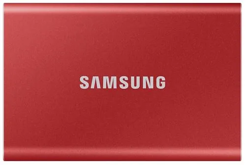 Samsung SSD Externe T7 500 Go Rouge