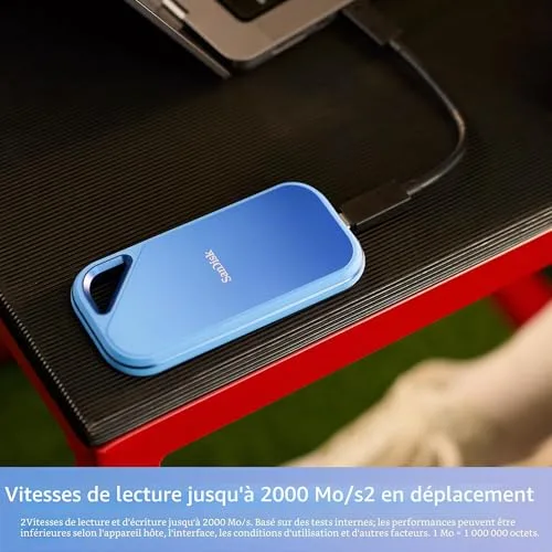 SanDisk Creator Pro 2TB SSD Externe - vue 2