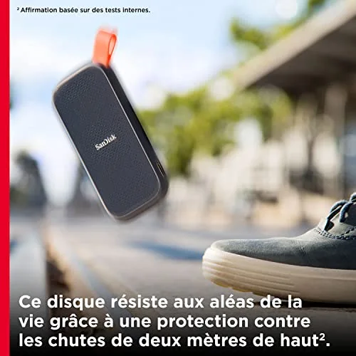 SanDisk E30 2 To SSD Externe - vue 5
