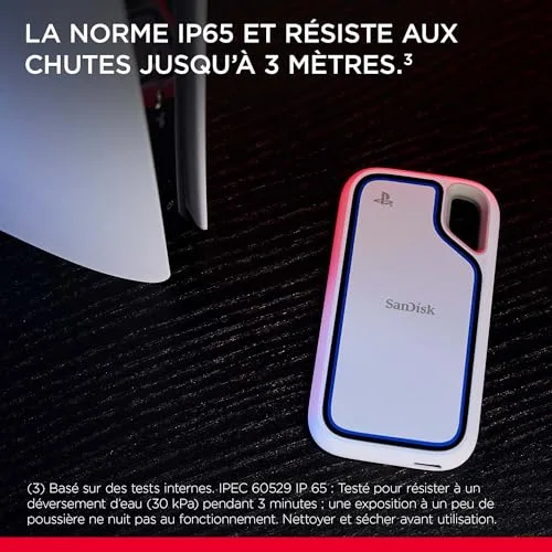 SanDisk Extreme Portable SSD 1 To - vue 7