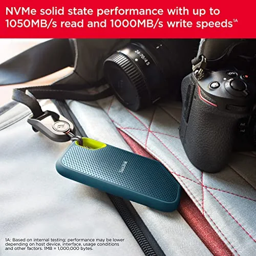SanDisk Extreme Portable SSD V2 2TB - vue 4