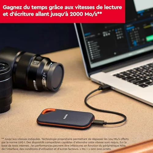 SanDisk Extreme Pro 2 To V2 - vue 5