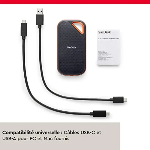 SanDisk Extreme PRO V2 SSD 4 To - vue 4
