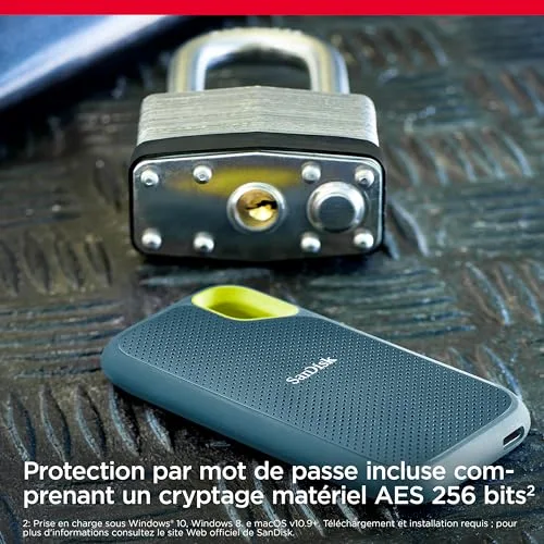 SanDisk Extreme V2 4TB SSD - vue 7