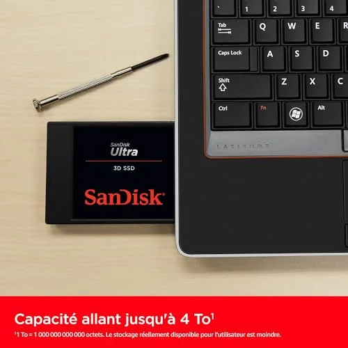 SanDisk Ultra 3D SSD 4 To - vue 5