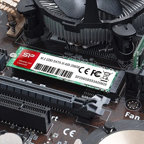 Silicon Power A55 256 Go M.2 SATA - vue 2