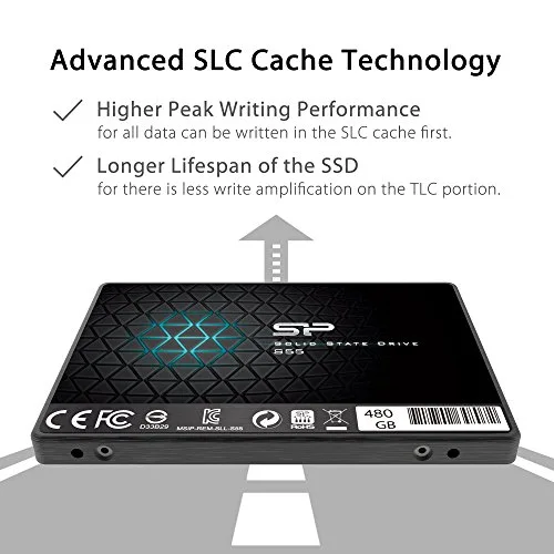Silicon Power S55 480 GB SSD - vue 5