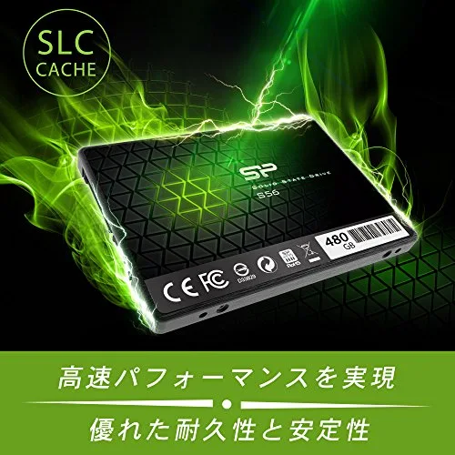 Silicon Power Slim S56 480 Go SATA III - vue 2