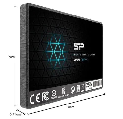 Silicon Power SP256GBSS3A55S25 256 GB SSD - vue 6