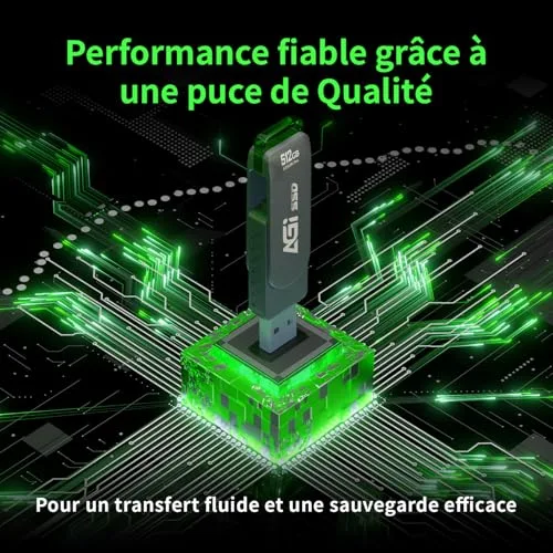 SSD AGI ED138 Pro 1TB USB-C - vue 7