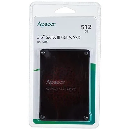 SSD Apacer AS350X 512 Go SATA