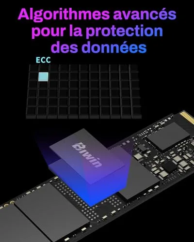 SSD Biwin NV7400 512GB - vue 4