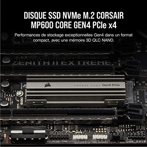 SSD Corsair MP600 CORE 2 To - vue 2