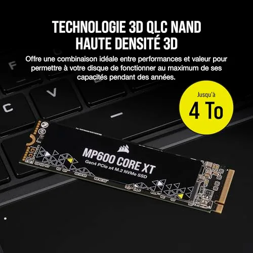 SSD Corsair MP600 CORE XT 2 To - vue 4