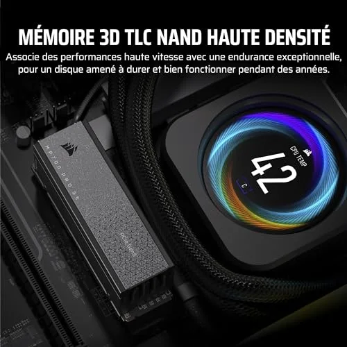 SSD Corsair MP700 PRO SE 2 To - vue 6