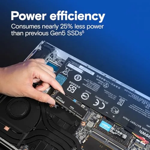 SSD Crucial P510 2 To PCIe 5.0 - vue 5