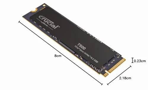 SSD Crucial T500 2 To - vue 7
