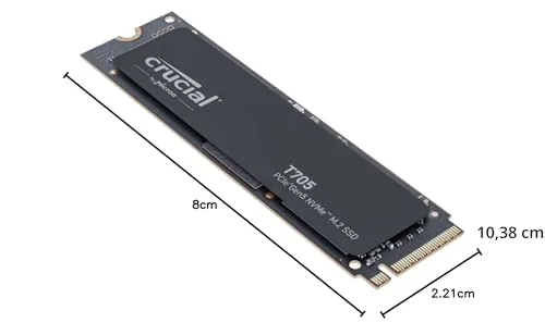 SSD Crucial T705 4To PCIe 5.0 - vue 8