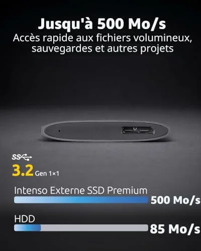 SSD Externe Intenso Premium Edition 2 To - vue 2