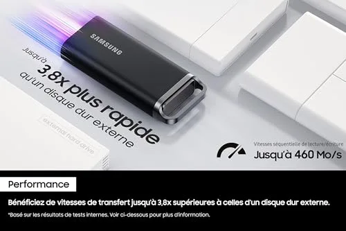 SSD Externe Samsung T5 EVO 4 To - vue 8