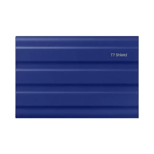 SSD Externe Samsung T7 Shield 2 To Bleu - vue 3