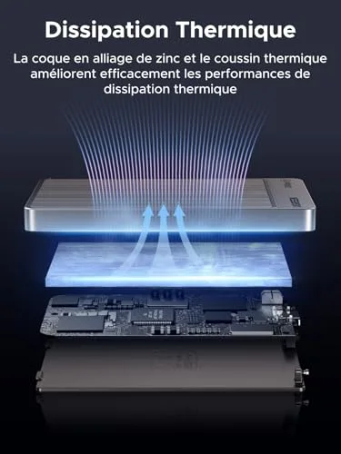 SSD Externe UGREEN 1To 2000 Mo/s - vue 7