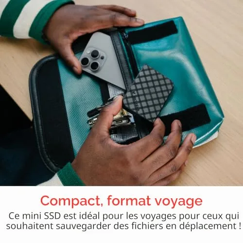 SSD Externe Verbatim Store n Go Mini Diamond 1 To - vue 3