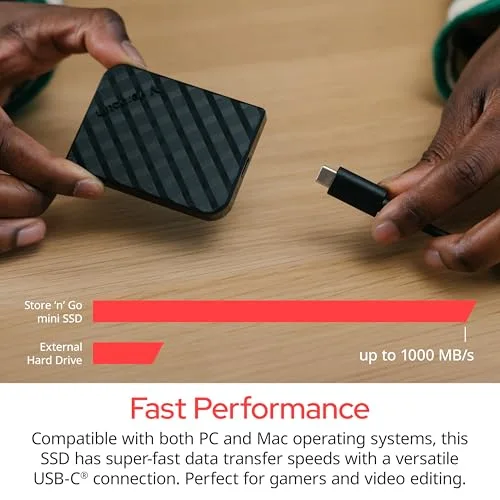 SSD Externe Verbatim Store n Go Mini Diamond 1 To - vue 4