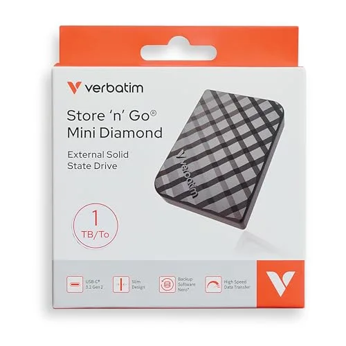 SSD Externe Verbatim Store n Go Mini Diamond 1 To - vue 9