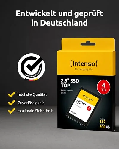 SSD Intenso 3812480 4TB SATA III - vue 7