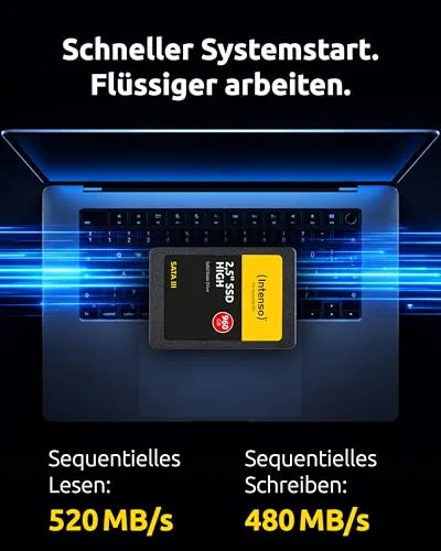 SSD Intenso High 960GB SATA III - vue 2