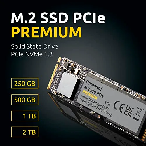 SSD Intenso Premium 2 To M.2 PCIe 3.0 - vue 3