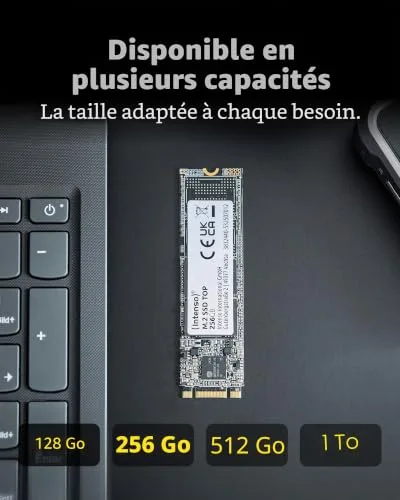 SSD Intenso TOP 128 Go M.2 SATA - vue 7