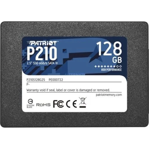 SSD Interne Patriot P210 128Go SATA