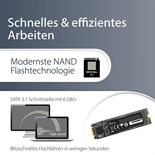 SSD MediaRange MR1022 256 Go M.2 SATA - vue 3