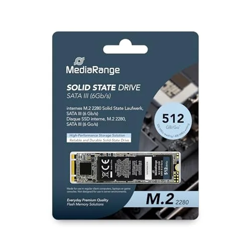 SSD MediaRange MR1023 512 Go M.2 SATA - vue 7
