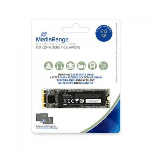 SSD MediaRange MR1023 512 Go M.2 SATA