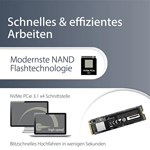 SSD MediaRange MR1032 512 Go - vue 3