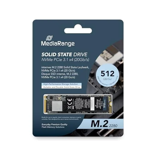 SSD MediaRange MR1032 512 Go - vue 7