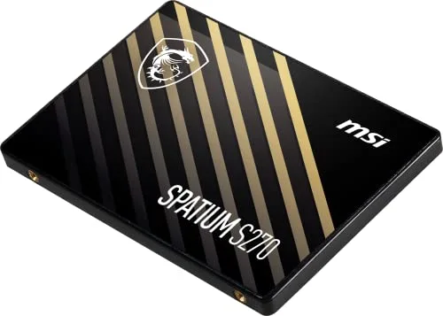 SSD MSI SPATIUM S270 240 Go - vue 3
